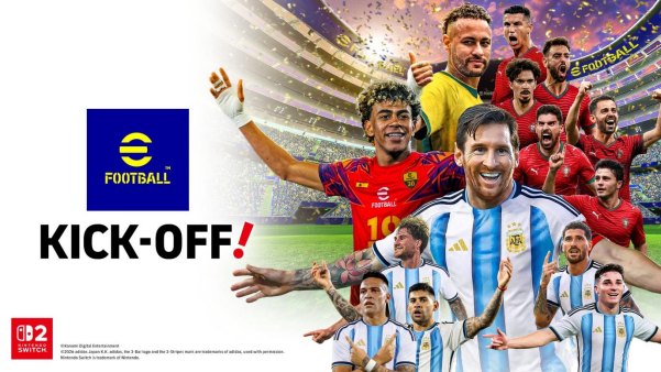随时随地畅玩足球！eFootball Kick-Off登陆Switch 2