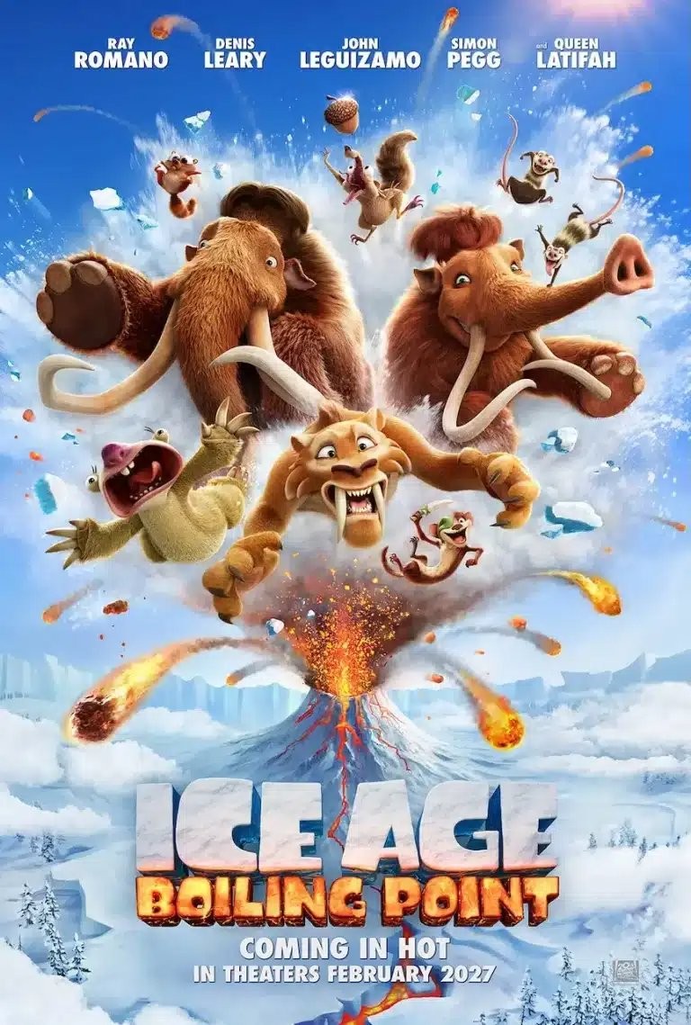 冰河世纪新片2027上映!预告片曝光,猛犸象大战火山恐龙