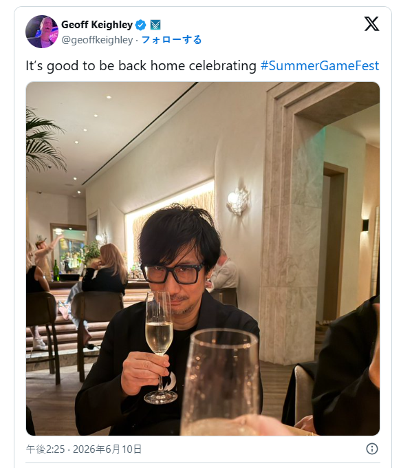 小岛秀夫与TGA主持不合?晒亲密合影破传言