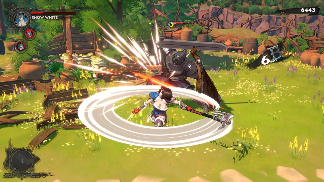 格林童话公主美少女肉鸽动作游戏Swords & Slippers上线Steam支持中文