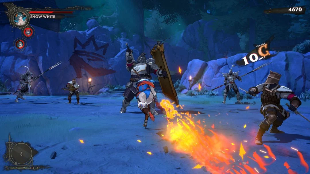 格林童话公主美少女肉鸽动作游戏Swords & Slippers上线Steam支持中文