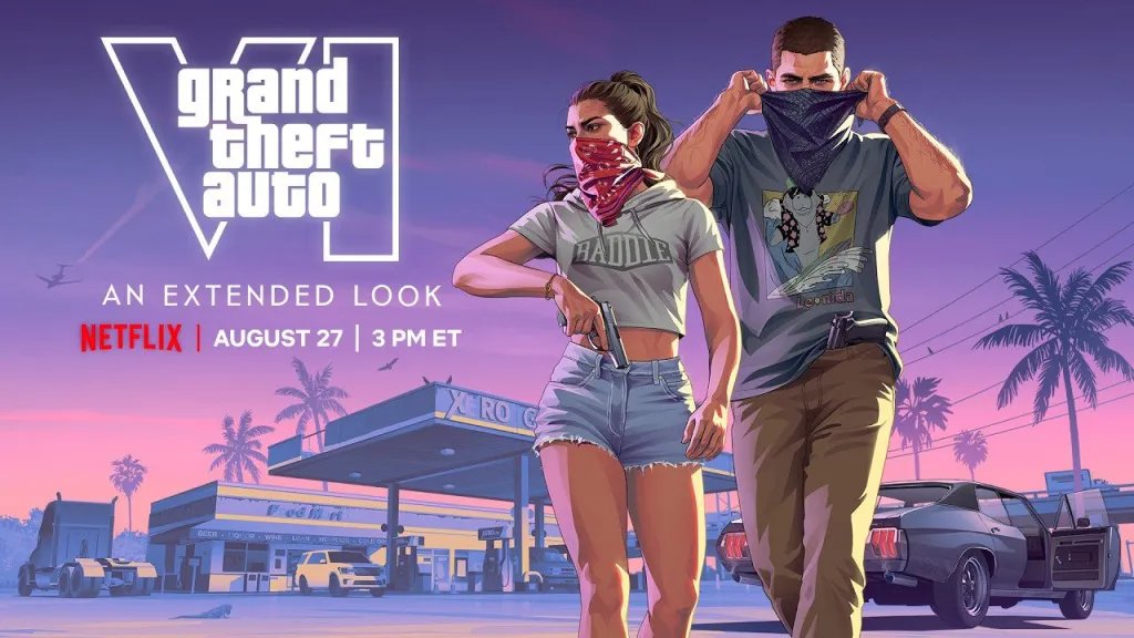 GTA6加长版预告8月27日Netflix首播 20分钟实机内容抢先看