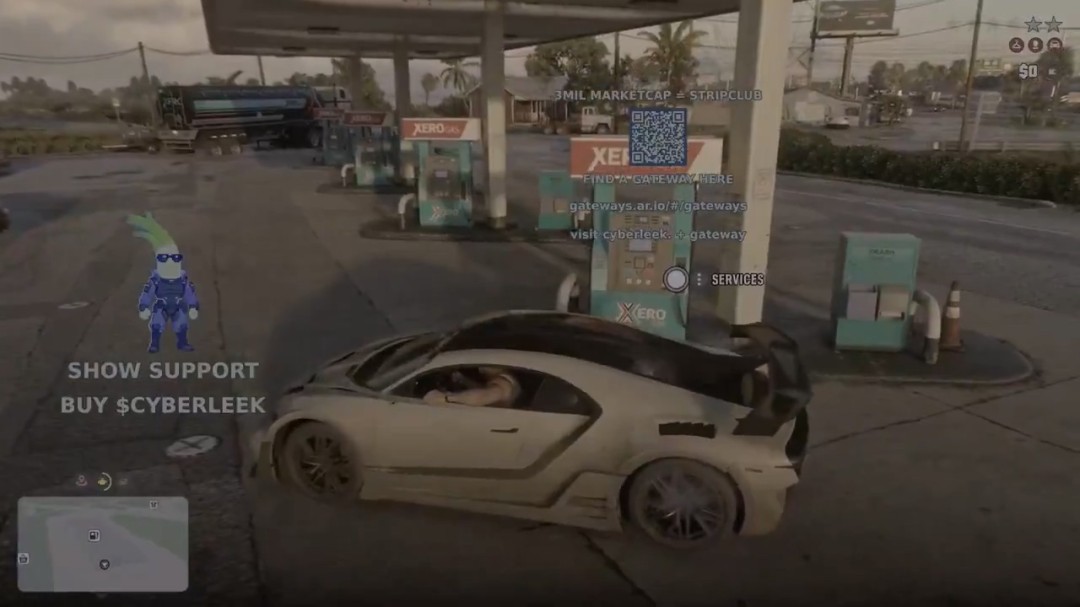 GTA6最新泄露：加油站、外星人、更真实警察系统
