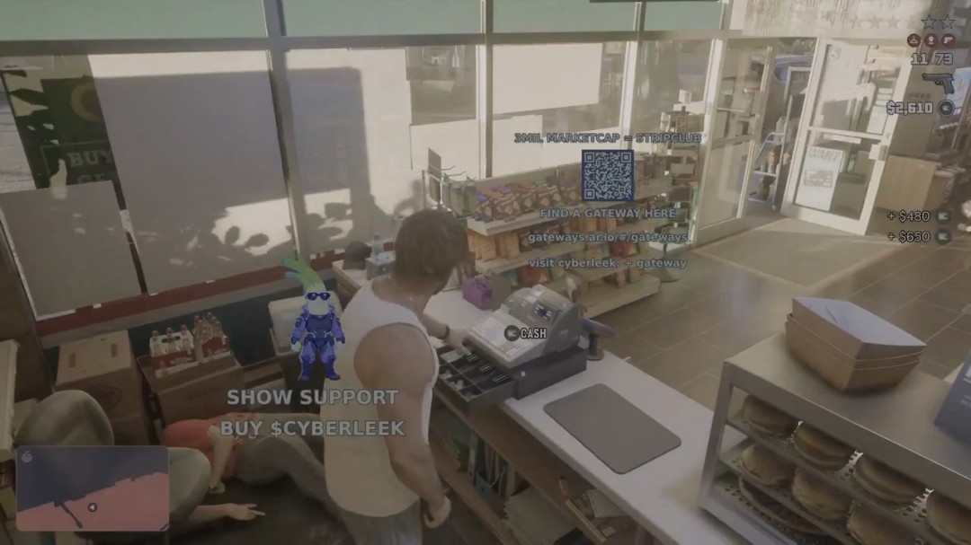 GTA6最新泄露：加油站、外星人、更真实警察系统