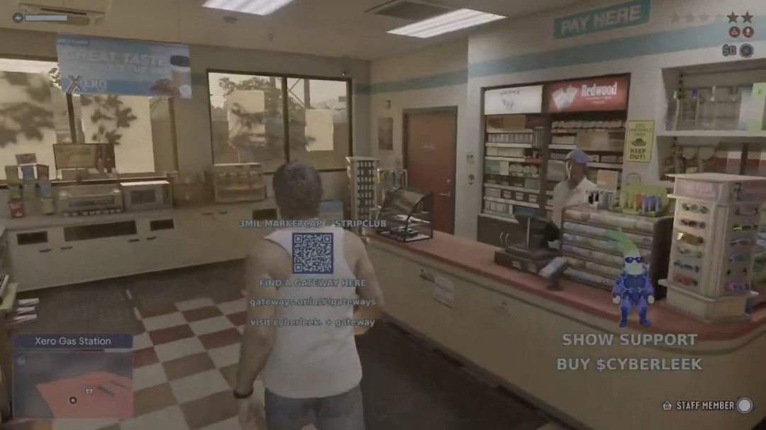 GTA6最新泄露：加油站、外星人、更真实警察系统