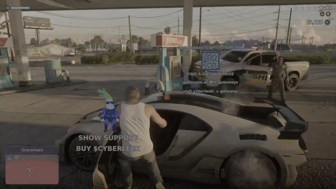 GTA6最新泄露：加油站、外星人、更真实警察系统