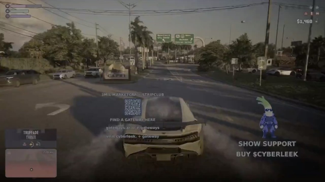 GTA6最新泄露：加油站、外星人、更真实警察系统