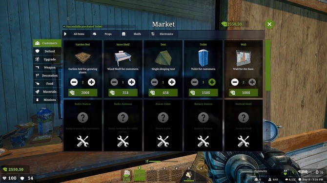 末世前哨站建设游戏前哨站模拟器Steam推出,支持中文