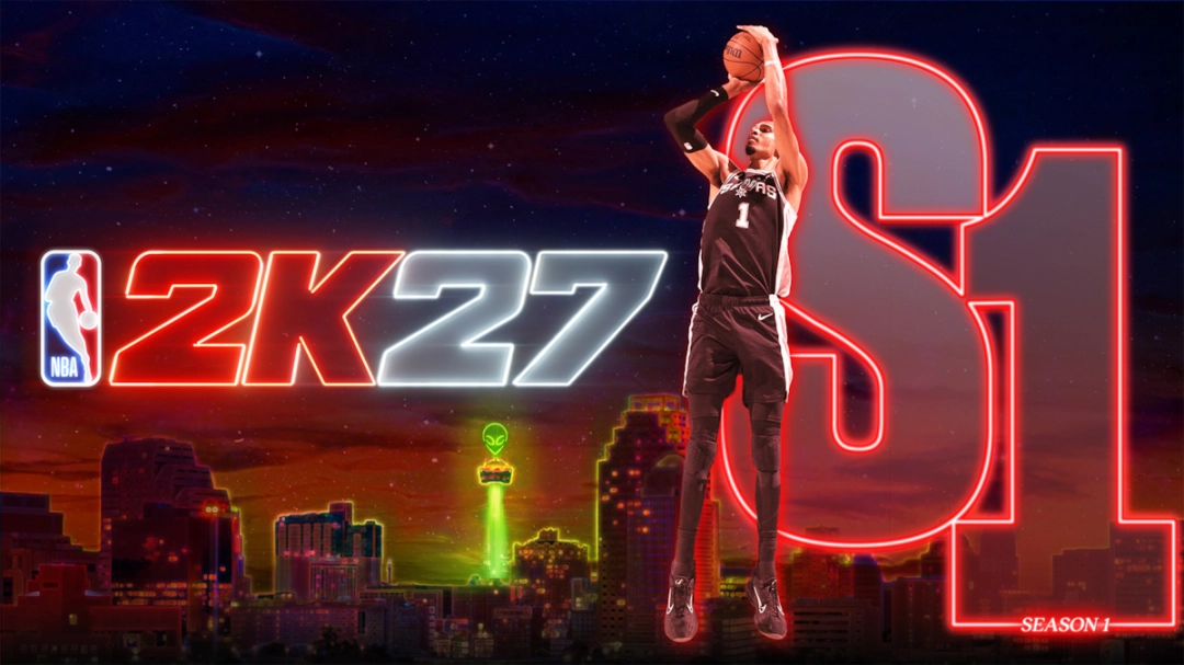 NBA 2K27抢先体验开启,豪华版玩家提前开打文班亚马新赛季