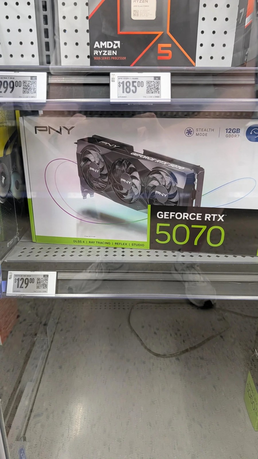 200美元捡漏RTX 5070显卡，沃尔玛标价错误必须卖