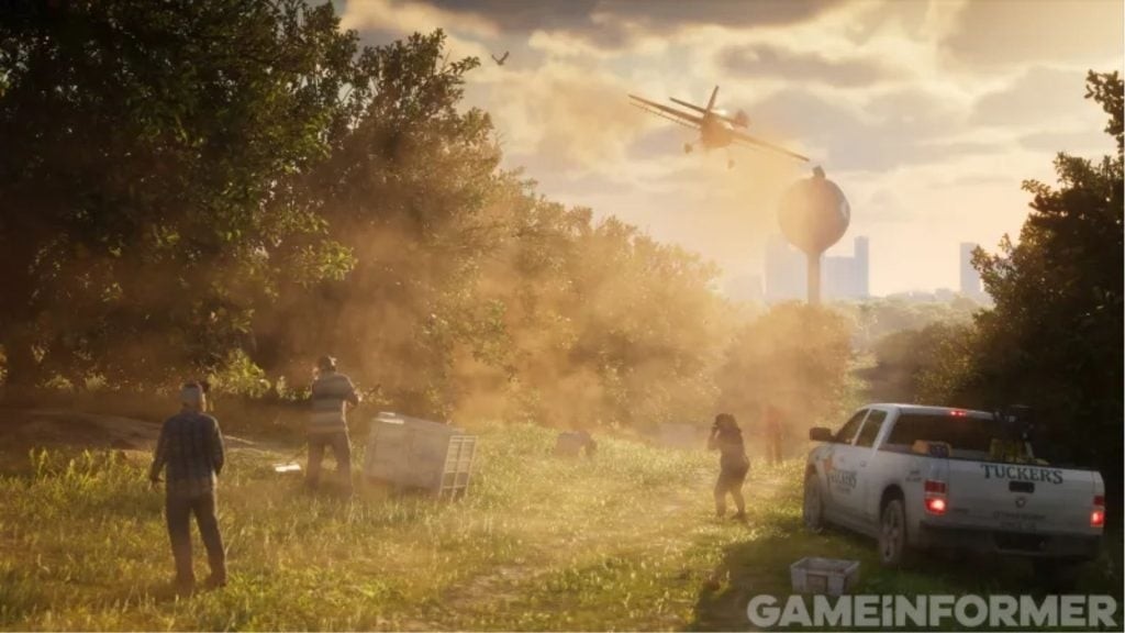 GTA6新截图公布,雷暴飓风天气下罪恶都市街景细节全曝光