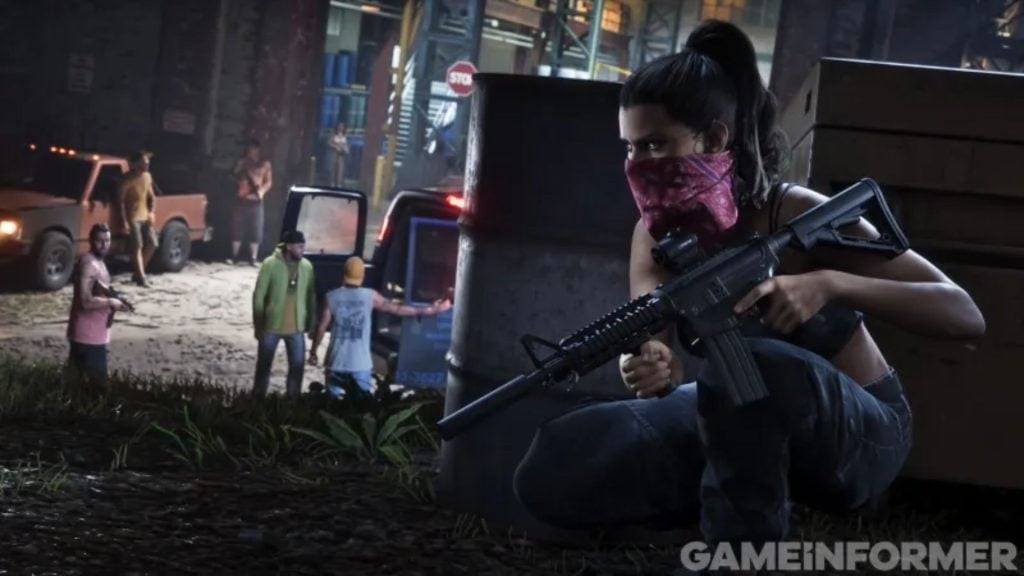 GTA6新截图公布,雷暴飓风天气下罪恶都市街景细节全曝光