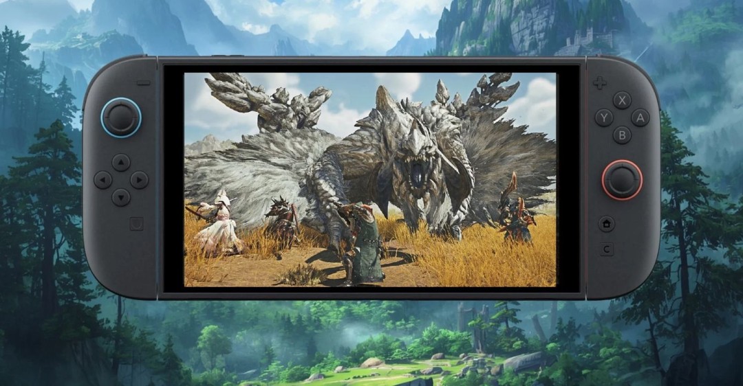 怪物猎人荒野 Switch2版 画面不缩水零妥协