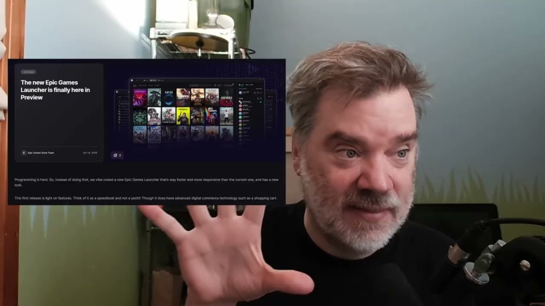 Epic启动器改版被指避重就轻?前Valve编剧:没懂社区规划有何新变化